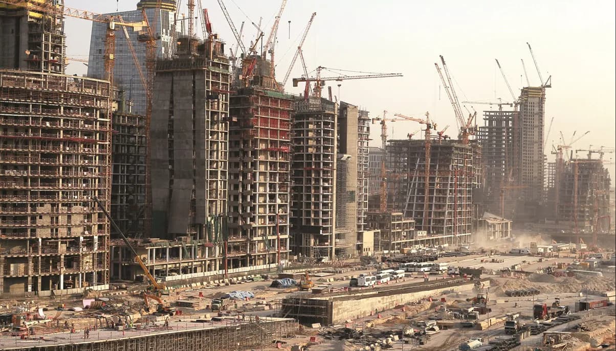 أبراج قيد الإنشاء تحتاج أنظمة تكييف مركزي